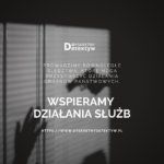 Wspieramy działania służb